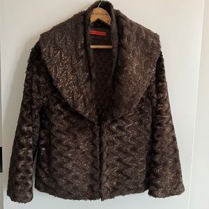 Alice + Olivia Faux Fur Jacket